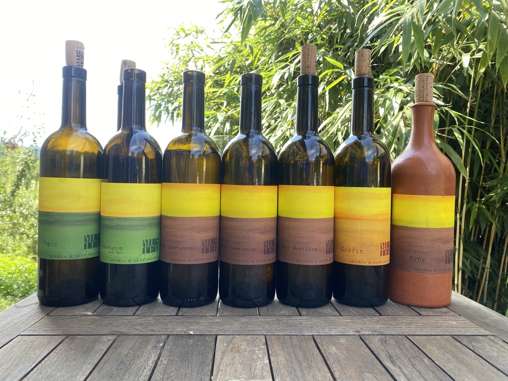 Weine des Weinguts Maria & Sepp Muster